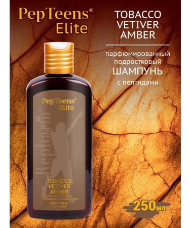 Repharm Pepteens Elite Shampoo Tobacco Vetiver & Amber 250 ml - Buy Online on GoSupps.com