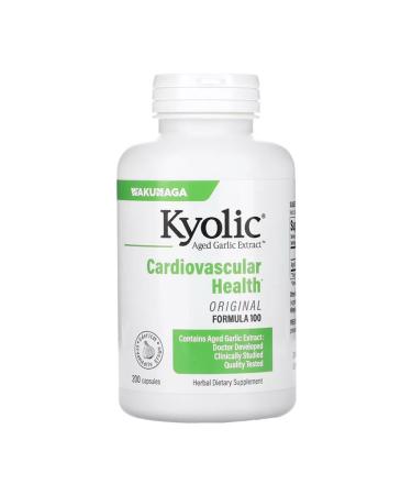 Kyolic Excitted garlic extract 200 capsules