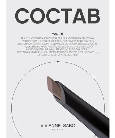 VIVIENNE SABO Filigrane eyebrow pencil tone 01 light brown - Buy Online on GoSupps.com