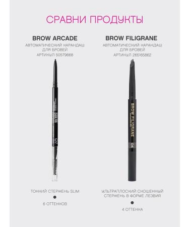 VIVIENNE SABO Filigrane eyebrow pencil tone 04 gray-brown - Buy Online on GoSupps.com