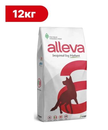 Alleva Natural dry medium and large dogs of lambs with pumpkin12kg