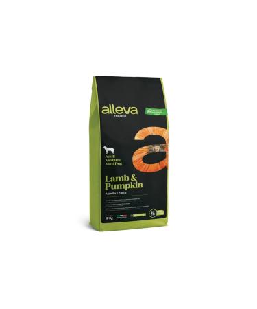 Alleva Natural dry medium and large dogs of lambs with pumpkin12kg - Buy Online on GoSupps.com