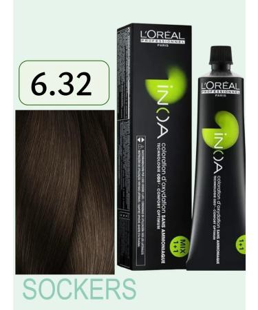L'Oreal Professionnel Inoa Ods2 6.32 - Persistent hair dye 60 ml - Buy Online on GoSupps.com