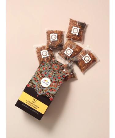 LLC TD Tajiksky-Bazar Black tea with silk and cardamom in bags - Buy Online on GoSupps.com