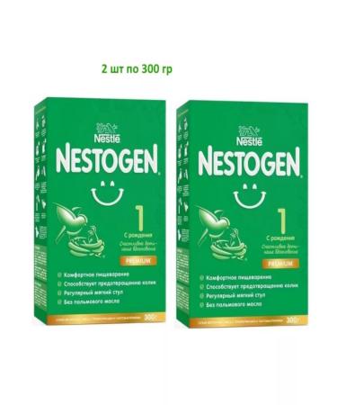 Nestle Nestogen Premium 1 from 0 months. 300g 2 pcs