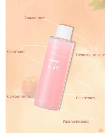 Anua Toner session with peach Peach 77 - Buy Online on GoSupps.com