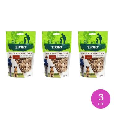 A treat for dogs Titbit Sneca with a rabbit 100g 3 pcs