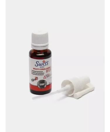 Swiss bork Vitamin B12 in the form of a spray and drops - Buy Online on GoSupps.com