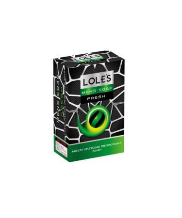 LOLE'S Soap toilet male refreshing 150 g - Buy Online on GoSupps.com