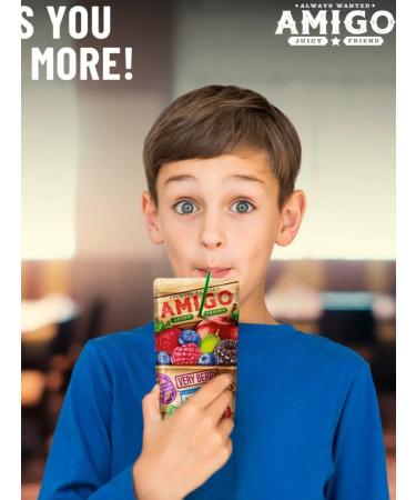 AMIGO Children's Assortment Job 15 packs of 200 ml - Buy Online on GoSupps.com