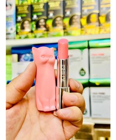 Romantic world Lip balm pink cat 1pc
