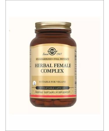 SOLGAR Natural plant complex for women caps # 50