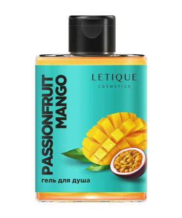 Letique Shower gel Passionfruit Mango 300ml - Buy Online on GoSupps.com