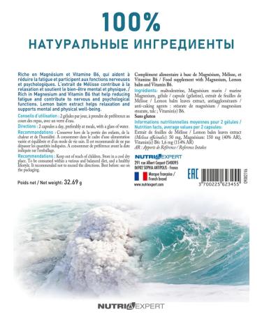 Nutriexpert Vitamins magnesium B6 - Buy Online on GoSupps.com