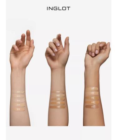 INGLOT Tonal cream with SPF 50 No. 305 - Buy Online on GoSupps.com