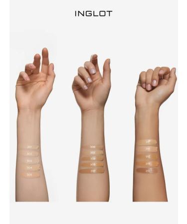 INGLOT Tonal cream with SPF 50 No. 307 - Buy Online on GoSupps.com