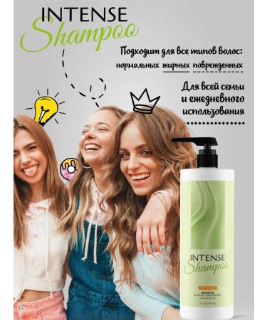 Clean&Green Intense hair shampoo strengthening 1000 ml - Buy Online on GoSupps.com
