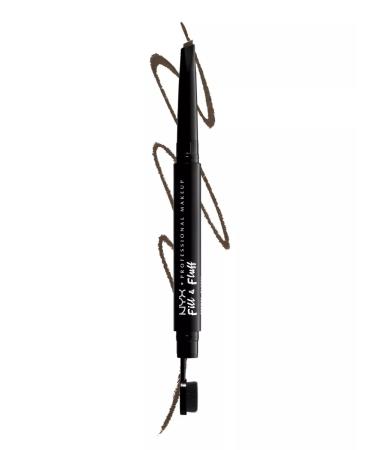 NYX Professional Makeup Fill & Fluff 05 Ash Brown Eyebrow Pencil - Buy Online on GoSupps.com