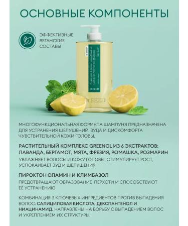 DrSeed Peppermint & Lemon Anti-Dandruff Shampoo - Buy Online on GoSupps.com