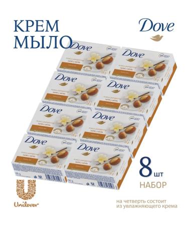 DOVE Firm soap. Giving oil and vanilla 135g x 8 pcs