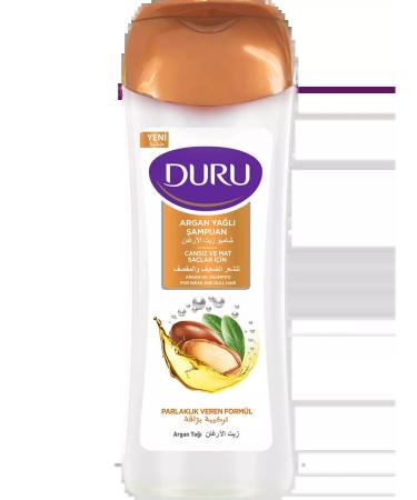 DURU Hair shampoo with argan oil 600ml - Buy Online on GoSupps.com