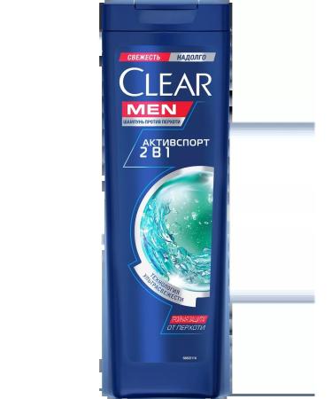 clear Male hair shampoo against dandruff 400ml