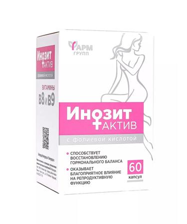 Pharmgroup Inosite with folic acid 1000 mg. set 2 pcs - Buy Online on GoSupps.com