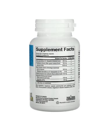 Natural Factors Menosense for admission during menopause 90pcs - Buy Online on GoSupps.com