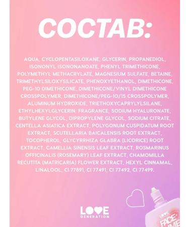 Love Generation CC Cream Tonal Face Slime tone 02 beige 30 ml - Buy Online on GoSupps.com