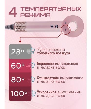 NADISHOP Hair hair dryer Professional Styler with nozzles - Buy Online on GoSupps.com
