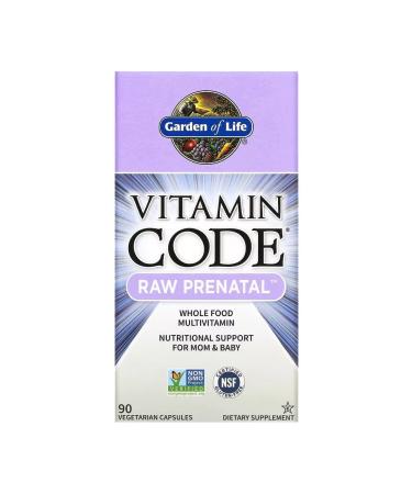 Garden of Life Vitamins for pregnant women RAW PRENATAL 90 capsules - Buy Online on GoSupps.com