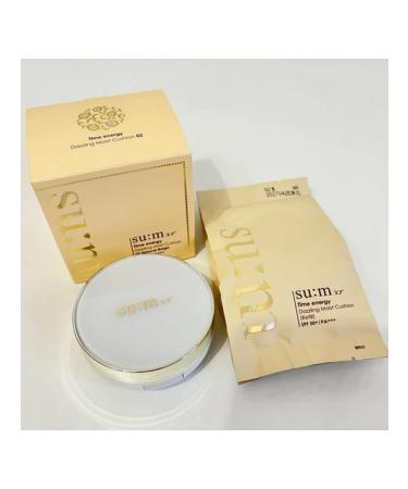SUM37 Kushon 02 tone SPF 50+ Time Energy Dazzling Moist Cushion - Buy Online on GoSupps.com