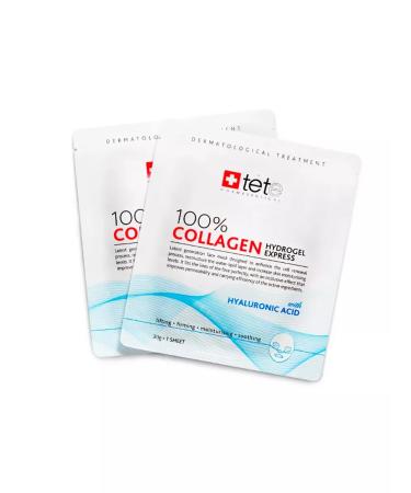TETe Cosmeceutical Mask of instant action 100% Collagen 4 pcs - Buy Online on GoSupps.com