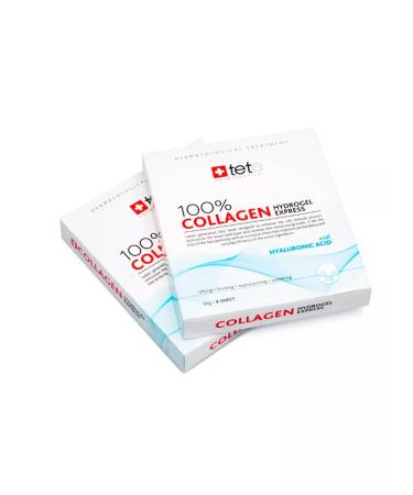 TETe Cosmeceutical Mask of instant action 100% Collagen 4 pcs - Buy Online on GoSupps.com