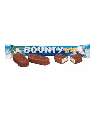 SNICKERS Bounty Trio 24 pcs 82.5 g of chocolate bars - Buy Online on GoSupps.com