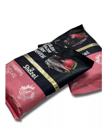 ORGANIC LINE Turkish coffee with strawberries and chocolate 2pcs*100g Shazel - Buy Online on GoSupps.com