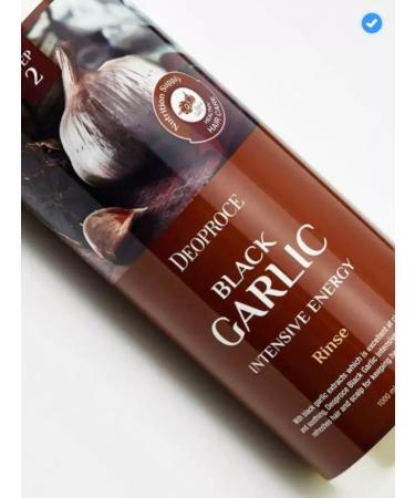 DEOPROCE Set of Black Garlic Intensive Energy Shampoo and Rince - Buy Online on GoSupps.com