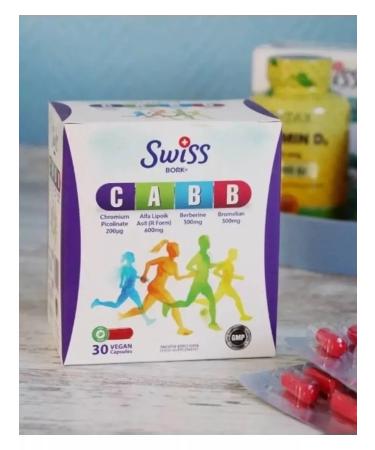 Swiss Vitamins C.A.B.B.B. for metabolism 30 pcs - Buy Online on GoSupps.com