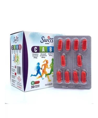 Swiss Vitamins C.A.B.B.B. for metabolism 30 pcs - Buy Online on GoSupps.com