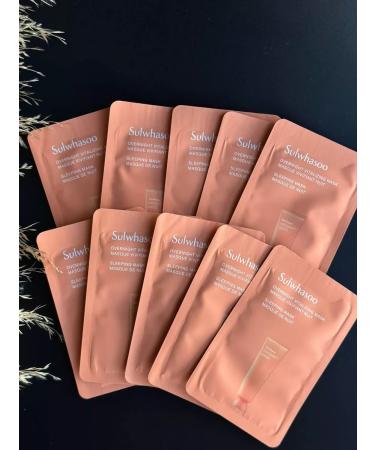 Sulwhasoo Night moisturizing anti -aging face mask 5ml*10pcs - Buy Online on GoSupps.com