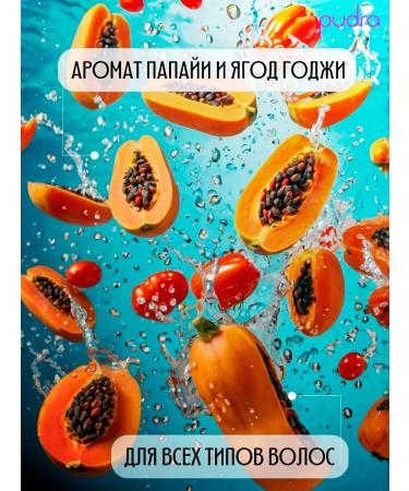 BES Moisturizing hair shampoo Papaya and Goji 100 ml - Buy Online on GoSupps.com