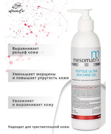 MESOMATRIX Anti -aging hardware gel with wrinkles peptides - Buy Online on GoSupps.com