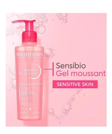 Bioderma Sensibio Cleaning Washing Gel 200 ml - Buy Online on GoSupps.com