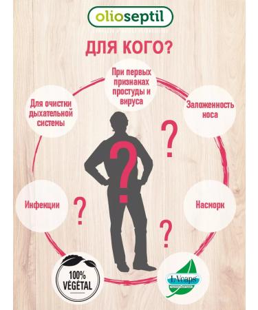 Olioseptil Diet with essential oils for the respiratory tract from the cold - Buy Online on GoSupps.com