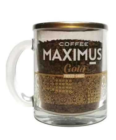 Coffee soluble Maximus Gold in a circle 70 g - Buy Online on GoSupps.com