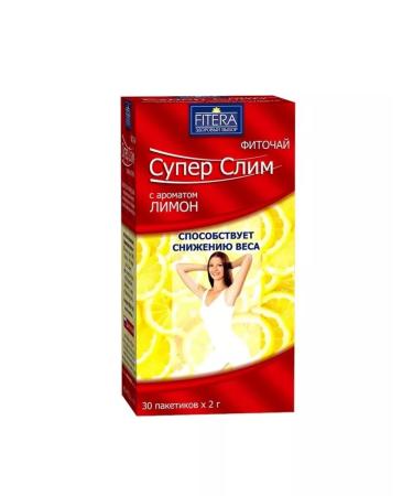 FITERA Super Slim tea for weight loss 3 types of 30 pcs - Buy Online on GoSupps.com
