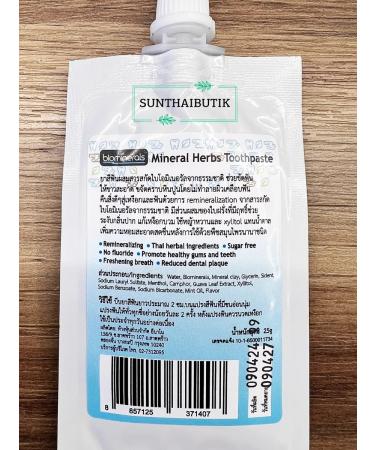 SUN THAI Boutique Thai toothpaste remineralizing with herbs - Buy Online on GoSupps.com