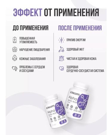 UltraSupps Alpha lipoic acid 30 capsules fat burner for weight loss - Buy Online on GoSupps.com