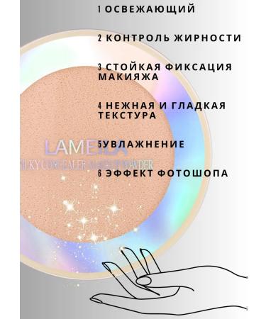 Lameila Fixing matte powder with Photoshop effect - Buy Online on GoSupps.com