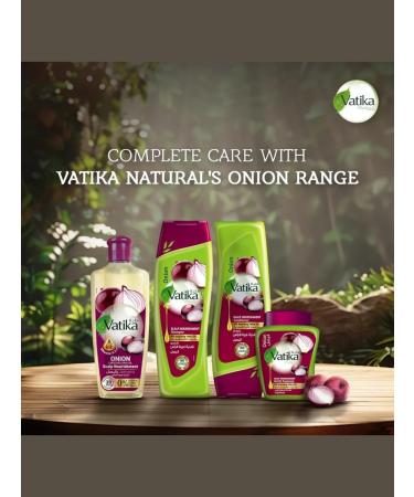 Dabur Onion shampoo for nutrition of the skin and hair growth 400 ml - Buy Online on GoSupps.com